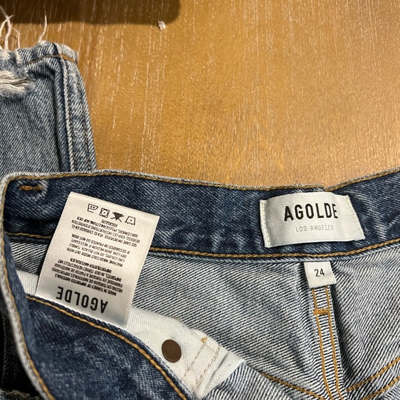 Agolde Riley cropped 24 - Picture 3 of 8